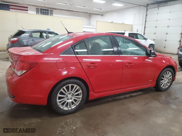2012 Chevrolet Cruze LT w/1LT with VIN 1G1PF5SC2C7153730, listed as a Copart auction lot 49588775 with 172,000 mi miles and Clean Title. Bid and sale history available at carsss.com. Image 3.