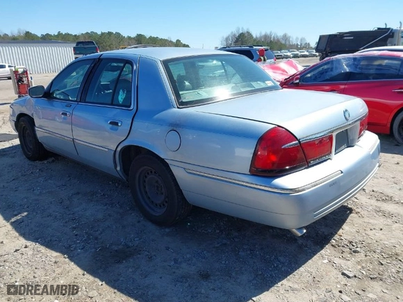 2001 Mercury Grand Marquis LS with VIN 2MEFM75W21X652284, listed as a IAAI auction lot 41821773 with 179,711 mi miles. Bid and sale history available at carsss.com. Image 3.