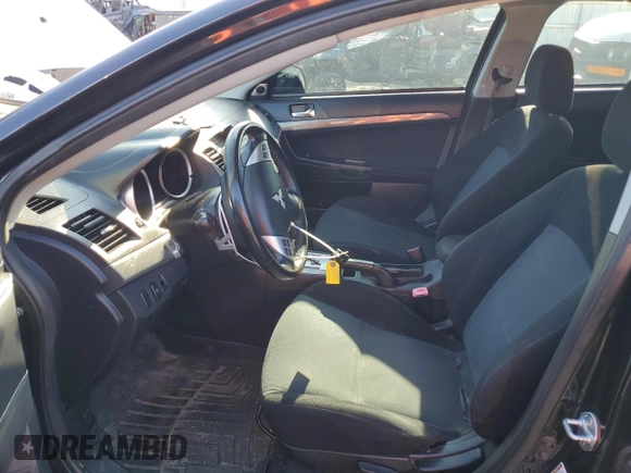 2010 Mitsubishi Lancer GTS with VIN JA32U8FW8AU031934, listed as a Copart auction lot 51247365 with 122,500 mi miles and Salvage Title. Bid and sale history available at carsss.com. Image 7.