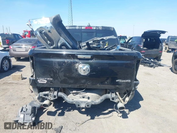 2019 Ram 1500 Limited with VIN 1C6SRFHT7KN861608, listed as a IAAI auction lot 41683742 with 160,180 mi miles and . Bid and sale history available at DreamBid. Image 17.