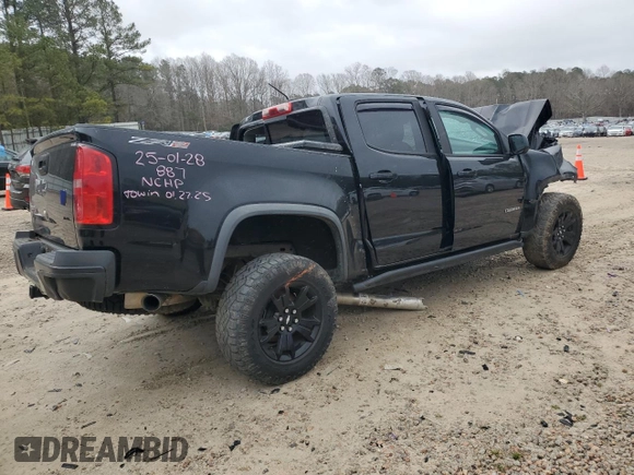 2018 Chevrolet Colorado 4WD ZR2 z VIN 1GCGTEEN0J1190322, wystawiony jako Copart lot #47786595 z przebiegiem Nie podano mil oraz Szkoda całkowita • Salvage title. Historia ofert i sprzedaży dostępna na DreamBid. Obrazek 3.