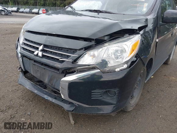 2022 Mitsubishi Mirage ES z VIN ML32AUHJXNH009861, wystawiony jako IAAI lot #42240241 z przebiegiem 47 041 mil mil oraz . Historia ofert i sprzedaży dostępna na DreamBid. Obrazek 6.