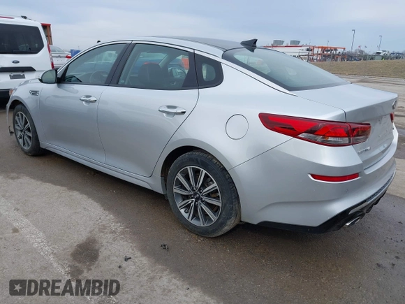 2020 Kia Optima EX Premium with VIN 5XXGU4L15LG413176, listed as a IAAI auction lot 41619443 with 56,141 mi miles. Bid and sale history available at carsss.com. Image 3.