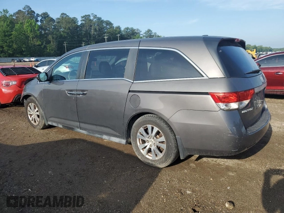 2014 Honda Odyssey EX-L with VIN 5FNRL5H62EB134666, listed as a Copart auction lot 54131675 with 95,919 mi miles and Salvage Title. Bid and sale history available at carsss.com. Image 2.