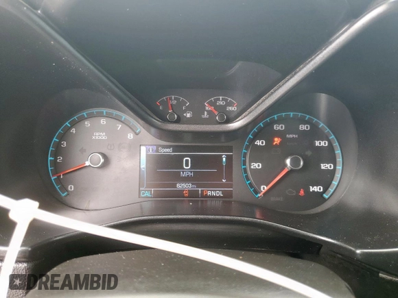 2018 Chevrolet Colorado 2WD LT with VIN 1GCGSCEN5J1263496, listed as a Copart auction lot 55663665 with 62,503 mi miles and Salvage Title. Bid and sale history available at DreamBid. Image 9.