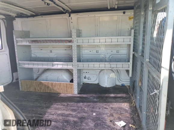 1997 Chevrolet Astro Cargo Van with VIN 1GCDM19W1VB235702, listed as a Copart auction lot 43759595 with 196,881 mi miles and Salvage Title. Bid and sale history available at carsss.com. Image 11.
