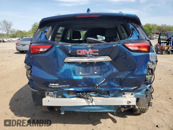 2021 GMC Terrain SLT с VIN 3GKALPEV5ML385058, выставлен на аукционе Copart как лот 54723175 с пробегом 84 755 миль миль и Списание • Salvage title. История ставок и продаж доступна на DreamBid. Изображение 6.