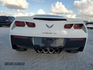 2016 Chevrolet Corvette 2LT with VIN 1G1YC2D75G5107399, listed as a Copart auction lot 85812744 with 27,805 mi miles and Salvage Title. Bid and sale history available at carsss.com. Image 6.
