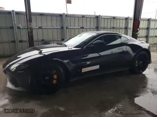 2019 Aston Martin Vantage with VIN SCFSMGAW3KGN00948, listed as a Copart auction lot 60547444 with 26,299 mi miles and Non Repairable. Bid and sale history available at carsss.com. Image 1.