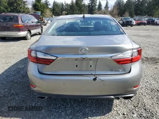 2017 Lexus ES with VIN 58ABK1GG6HU050292, listed as a Copart auction lot 49743895 with 76,025 mi miles and Salvage Title. Bid and sale history available at carsss.com. Image 6.