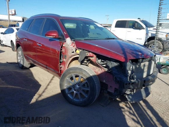 2017 Buick Enclave Leather with VIN 5GAKRBKD2HJ222573, listed as a IAAI auction lot 41041809 with 130,266 mi miles and . Bid and sale history available at DreamBid. Image 1.