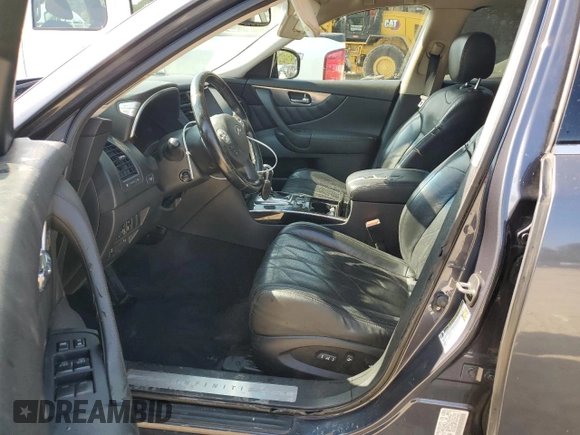 2010 Infiniti FX35 with VIN JN8AS1MW3AM851744, listed as a Copart auction lot 71165354 with 247,174 mi miles and Salvage Title. Bid and sale history available at carsss.com. Image 7.