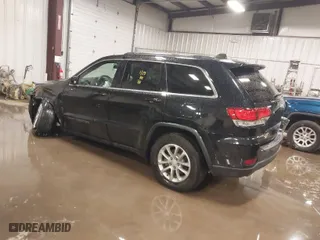 2021 Jeep Grand Cherokee Laredo X with VIN 1C4RJFAG6MC655920, listed as a IAAI auction lot 41491572 with 73,688 mi miles. Bid and sale history available at carsss.com. Image 3.