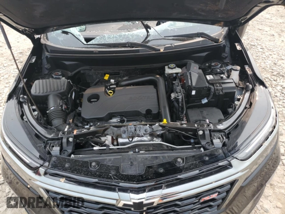 2023 Chevrolet Equinox RS z VIN 3GNAXWEG0PL131877, wystawiony jako Copart lot #58367675 z przebiegiem 27 473 mil mil oraz Szkoda całkowita • Salvage title. Historia ofert i sprzedaży dostępna na DreamBid. Obrazek 11.