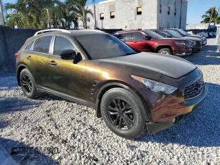 2009 Infiniti FX with VIN JNRAS18U79M100808, listed as a Copart auction lot 83042354 with 160,198 mi miles and Clean Title. Bid and sale history available at DreamBid. Image 4.