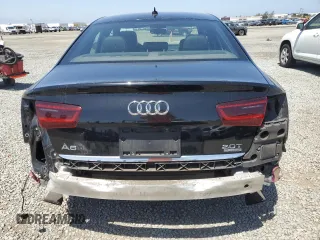 2016 Audi A6 Premium Plus with VIN WAUGFAFC1GN076986, listed as a Copart auction lot 56123585 with 100,837 mi miles and Salvage title. Bid and sale history available at DreamBid. Image 6.