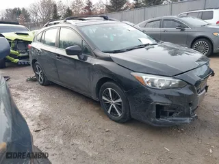 2019 Subaru Impreza Premium with VIN 4S3GTAC67K3718254, listed as a IAAI auction lot 41640141 with 63,005 mi miles. Bid and sale history available at carsss.com. Image 1.