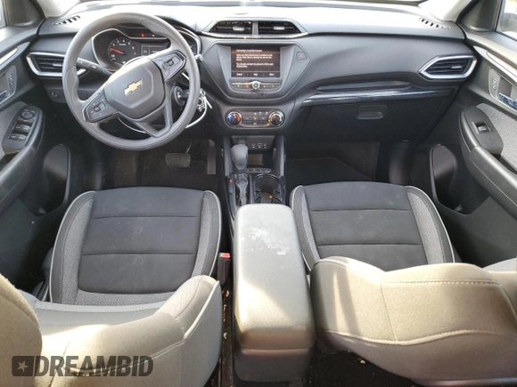 2021 Chevrolet TrailBlazer LS with VIN KL79MNSL0MB122381, listed as a Copart auction lot 43529505 with 46,860 mi miles and Salvage Title. Bid and sale history available at carsss.com. Image 8.