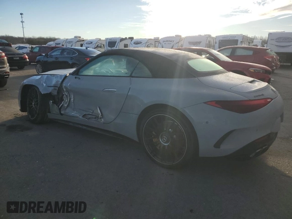 2022 Mercedes-Benz SL 63 AMG z VIN W1KVK8BB5NF001118, wystawiony jako Copart lot #86334484 z przebiegiem Nie podano mil oraz Szkoda całkowita • Salvage title. Historia ofert i sprzedaży dostępna na DreamBid. Obrazek 2.