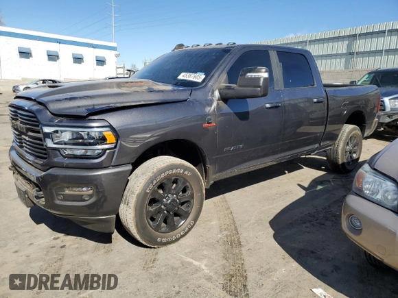 2024 Ram 2500 Laramie with VIN 3C6UR5FL8RG239527, listed as a Copart auction lot 45367605 with 84,902 mi miles and Salvage title. Bid and sale history available at DreamBid. Image 1.