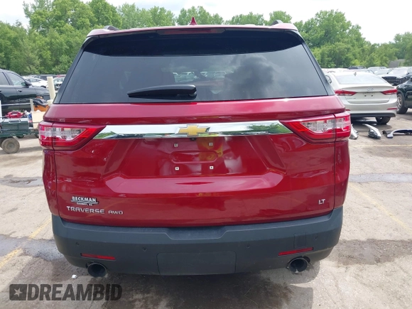 2020 Chevrolet Traverse LT Cloth z VIN 1GNEVGKW6LJ285438, wystawiony jako IAAI lot #42188972 z przebiegiem 53 628 mil mil oraz . Historia ofert i sprzedaży dostępna na DreamBid. Obrazek 16.