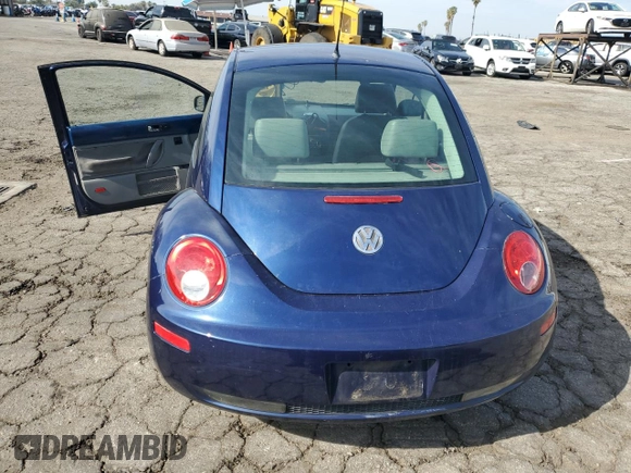 2006 Volkswagen Beetle with VIN 3VWPR31CX6M411570, listed as a Copart auction lot 43664165 with 190,856 mi miles and Salvage Title. Bid and sale history available at DreamBid. Image 6.