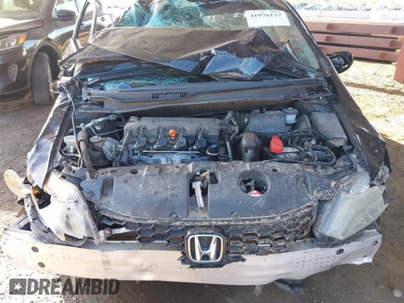 2015 Honda Civic Sedan EX-L with VIN 19XFB2F90FE103036, listed as a IAAI auction lot 41976127 with 1 mi miles. Bid and sale history available at carsss.com. Image 10.