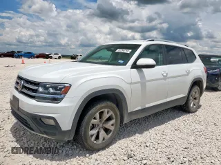 2018 Volkswagen Atlas SE с VIN 1V2LR2CA6JC536761, выставлен на аукционе Copart как лот 62390765 с пробегом 70 238 миль миль и Списание • Salvage title. История ставок и продаж доступна на DreamBid. Изображение 1.