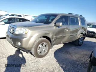 2011 Honda Pilot EX-L z VIN 5FNYF3H79BB014679, wystawiony jako Copart lot #59302784 z przebiegiem 187 608 mil mil oraz Szkoda całkowita • Salvage title. Historia ofert i sprzedaży dostępna na DreamBid. Obrazek 1.
