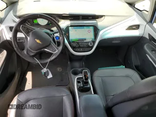 2017 Chevrolet Bolt EV Premier with VIN 1G1FX6S08H4186180, listed as a Copart auction lot 58431925 with 79,966 mi miles and Salvage title. Bid and sale history available at DreamBid. Image 8.