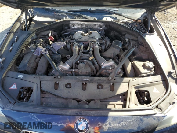 2012 BMW 5 Series 550i with VIN WBAFR9C52CDV58714, listed as a Copart auction lot 43916525 with 87,196 mi miles and Clean Title. Bid and sale history available at carsss.com. Image 11.