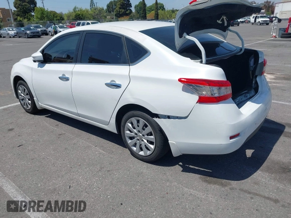 2014 Nissan Sentra SR with VIN 3N1AB7AP7EY261404, listed as a IAAI auction lot 42081926 with 170,567 mi miles and . Bid and sale history available at DreamBid. Image 3.