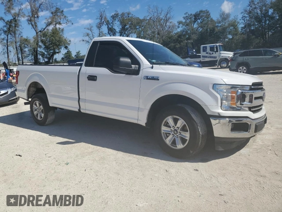 2019 Ford F-150 XL z VIN 1FTMF1C53KKD07988, wystawiony jako Copart lot #45115035 z przebiegiem 72 092 mil mil oraz Nie do naprawy • Non repairable. Historia ofert i sprzedaży dostępna na DreamBid. Obrazek 4.