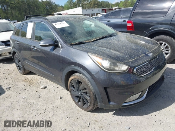 2018 Kia Niro EX with VIN KNDCC3LC7J5133340, listed as a IAAI auction lot 41958356 with 150,195 mi miles. Bid and sale history available at carsss.com. Image 1.