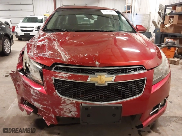 2012 Chevrolet Cruze LT w/1LT with VIN 1G1PF5SC9C7342097, listed as a IAAI auction lot 41905537 with 171,402 mi miles. Bid and sale history available at carsss.com. Image 6.