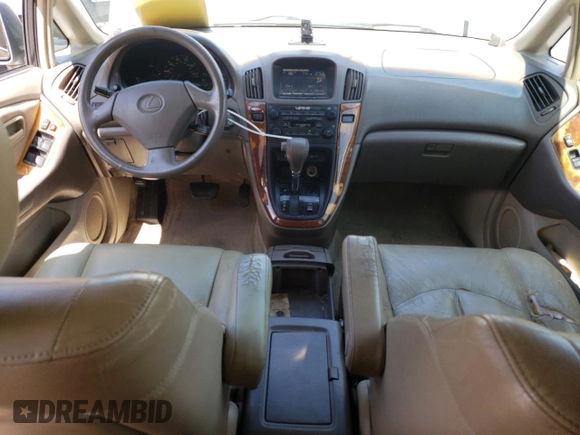 2000 Lexus RX 300 z VIN JT6HF10U5Y0114069, wystawiony jako Copart lot #58276535 z przebiegiem 295 720 mil mil oraz Szkoda całkowita • Salvage title. Historia ofert i sprzedaży dostępna na DreamBid. Obrazek 8.