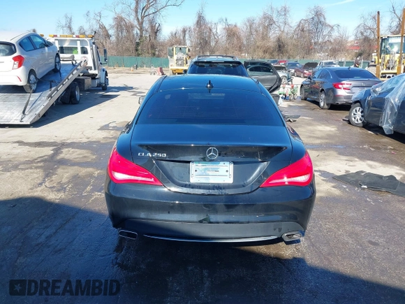 2016 Mercedes-Benz CLA with VIN WDDSJ4EB9GN372088, listed as a IAAI auction lot 41655141 with 83,726 mi miles. Bid and sale history available at carsss.com. Image 16.