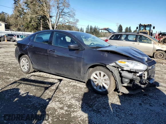 2014 Dodge Dart Aero with VIN 1C3CDFDH8ED668752, listed as a Copart auction lot 44086945 with 110,541 mi miles and Salvage Title. Bid and sale history available at carsss.com. Image 4.