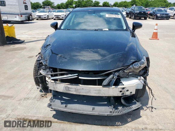 2015 Lexus IS 250 z VIN JTHBF1D25F5057345, wystawiony jako Copart lot #59337635 z przebiegiem 182 891 mil mil oraz Szkoda całkowita • Salvage title. Historia ofert i sprzedaży dostępna na DreamBid. Obrazek 5.