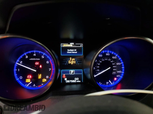2018 Subaru Legacy Premium with VIN 4S3BNAF61J3044603, listed as a Copart auction lot 63471505 with 67,582 mi miles and Salvage title. Bid and sale history available at DreamBid. Image 9.