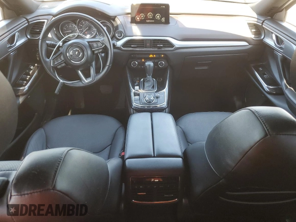 2016 Mazda CX-9 Grand Touring with VIN JM3TCADY6G0104553, listed as a Copart auction lot 50372345 with 35,133 mi miles and Salvage Title. Bid and sale history available at DreamBid. Image 8.