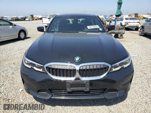 2020 BMW 3 Series 330i with VIN WBA5R1C05LFH45373, listed as a Copart auction lot 62196625 with 37,732 mi miles and Salvage title. Bid and sale history available at DreamBid. Image 5.