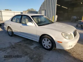 2003 Hyundai Sonata with VIN KMHWF25H53A755111, listed as a Copart auction lot 76359094 with 139,466 mi miles and Salvage Title. Bid and sale history available at carsss.com. Image 4.