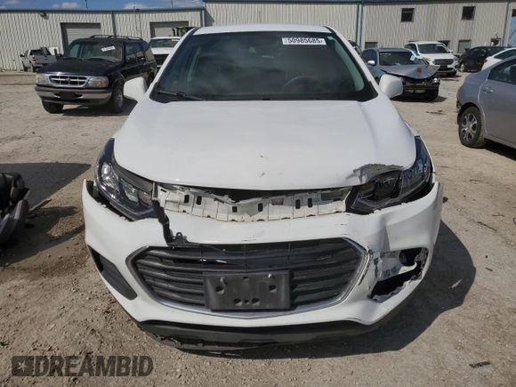 2021 Chevrolet Trax LS with VIN KL7CJKSB4MB312897, listed as a Copart auction lot 50985685 with 69,822 mi miles and Salvage title. Bid and sale history available at DreamBid. Image 5.