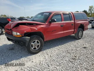 2000 Dodge Dakota z VIN 1B7GG2AX3YS622318, wystawiony jako Copart lot #75802284 z przebiegiem 244 003 mil mil oraz Czysty tytuł • Clean title. Historia ofert i sprzedaży dostępna na DreamBid. Obrazek 1.