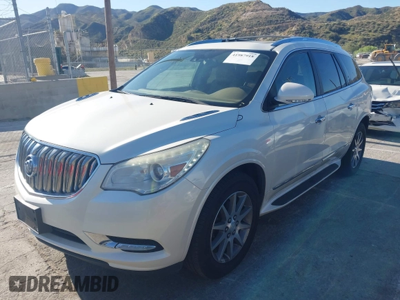 2015 Buick Enclave Leather with VIN 5GAKRBKD7FJ222825, listed as a IAAI auction lot 41987918 with 176,616 mi miles and . Bid and sale history available at DreamBid. Image 17.