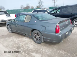2005 Chevrolet Monte Carlo LS with VIN 2G1WW12EX59310959, listed as a IAAI auction lot 41690059 with 266,740 mi miles. Bid and sale history available at carsss.com. Image 3.