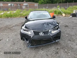 2015 Lexus IS 250 with VIN JTHCF1D29F5015698, listed as a Copart auction lot 58355495 with 127,007 mi miles and Salvage title. Bid and sale history available at DreamBid. Image 5.
