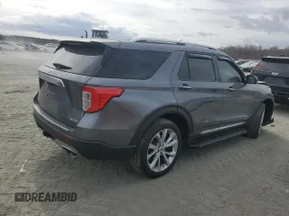 2021 Ford Explorer Platinum with VIN 1FM5K8HC1MGB57882, listed as a Copart auction lot 47325365 with 61,344 mi miles and Salvage Title. Bid and sale history available at carsss.com. Image 3.