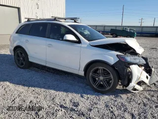 2012 Audi Q7 Prestige with VIN WA1WMAFE9CD004112, listed as a Copart auction lot 69120304 with 110,108 mi miles and Salvage title. Bid and sale history available at DreamBid. Image 4.